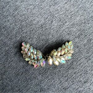 Vintage sherman signed clip-on earrings